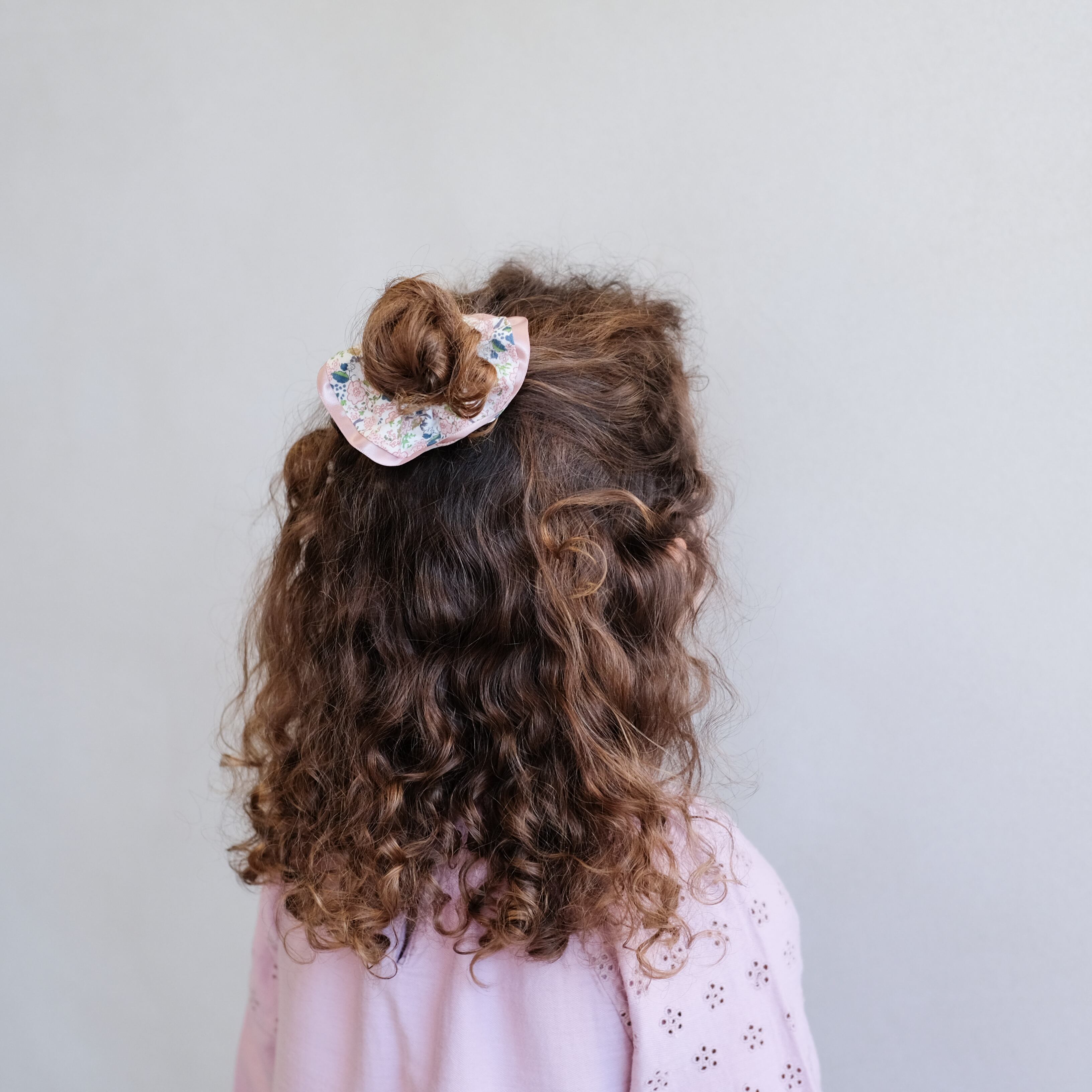 SATIN EDGE SCRUNCHIE - PEACH_162031 69