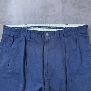 Polo by Ralph Lauren 90s ANDREW POLO CHINO ツータック ポロチノ W36L32 古着