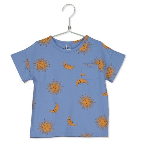 【lotiekids】【23SS】SUN & MOON BLUE TSHIRT