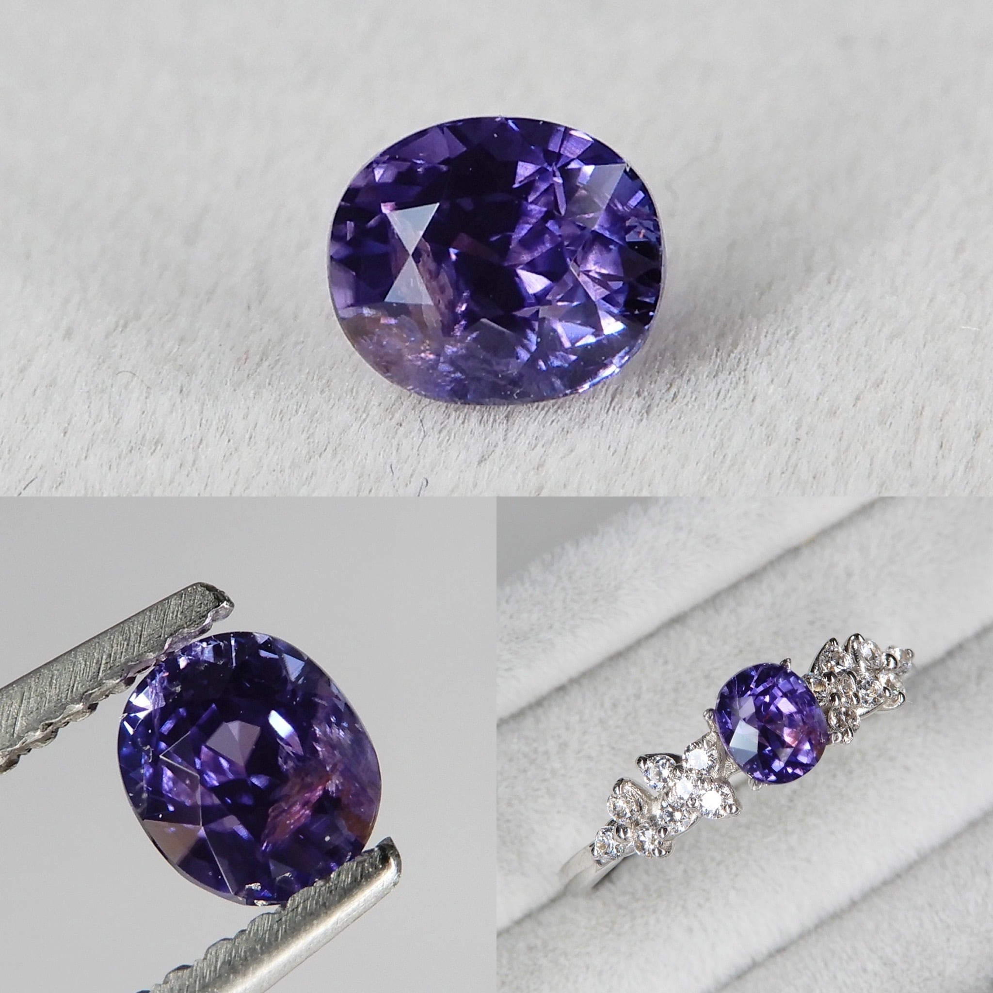 シルキーサファイア/K18YG【zo3】 | Sirius Stone