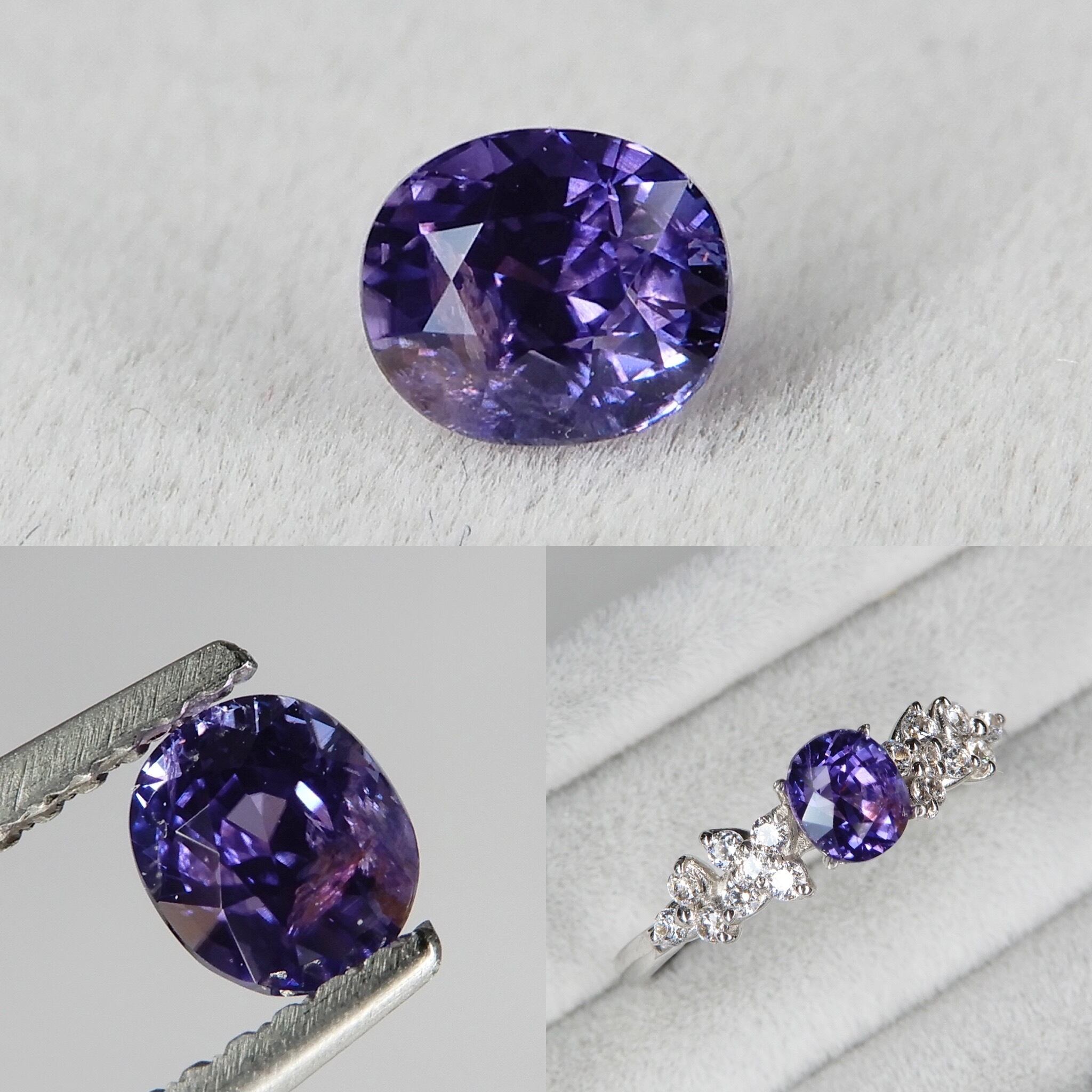 非加熱サファイア 0.67ct《RR-12》