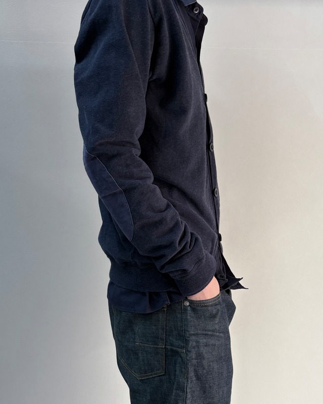 【2013AW/Martin Margiela】elbow patch v-neck cardigan