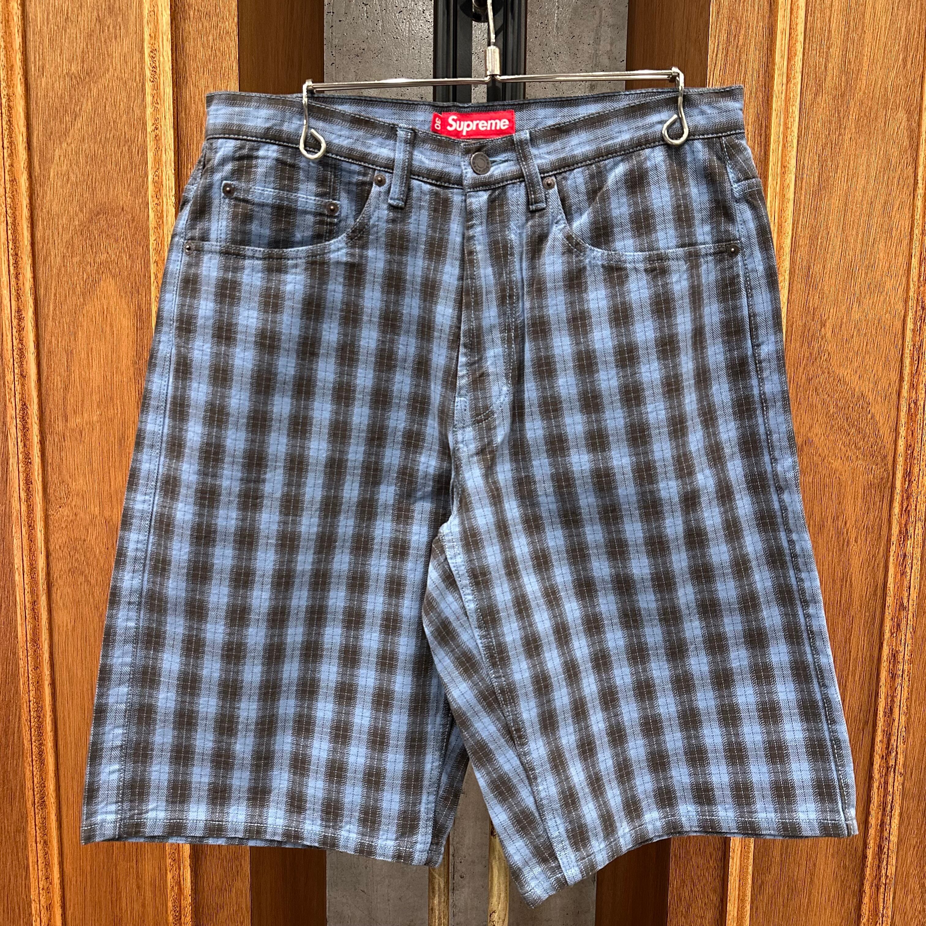 2024SS SUPREME PLAID BAGGY SHORT | safarionline