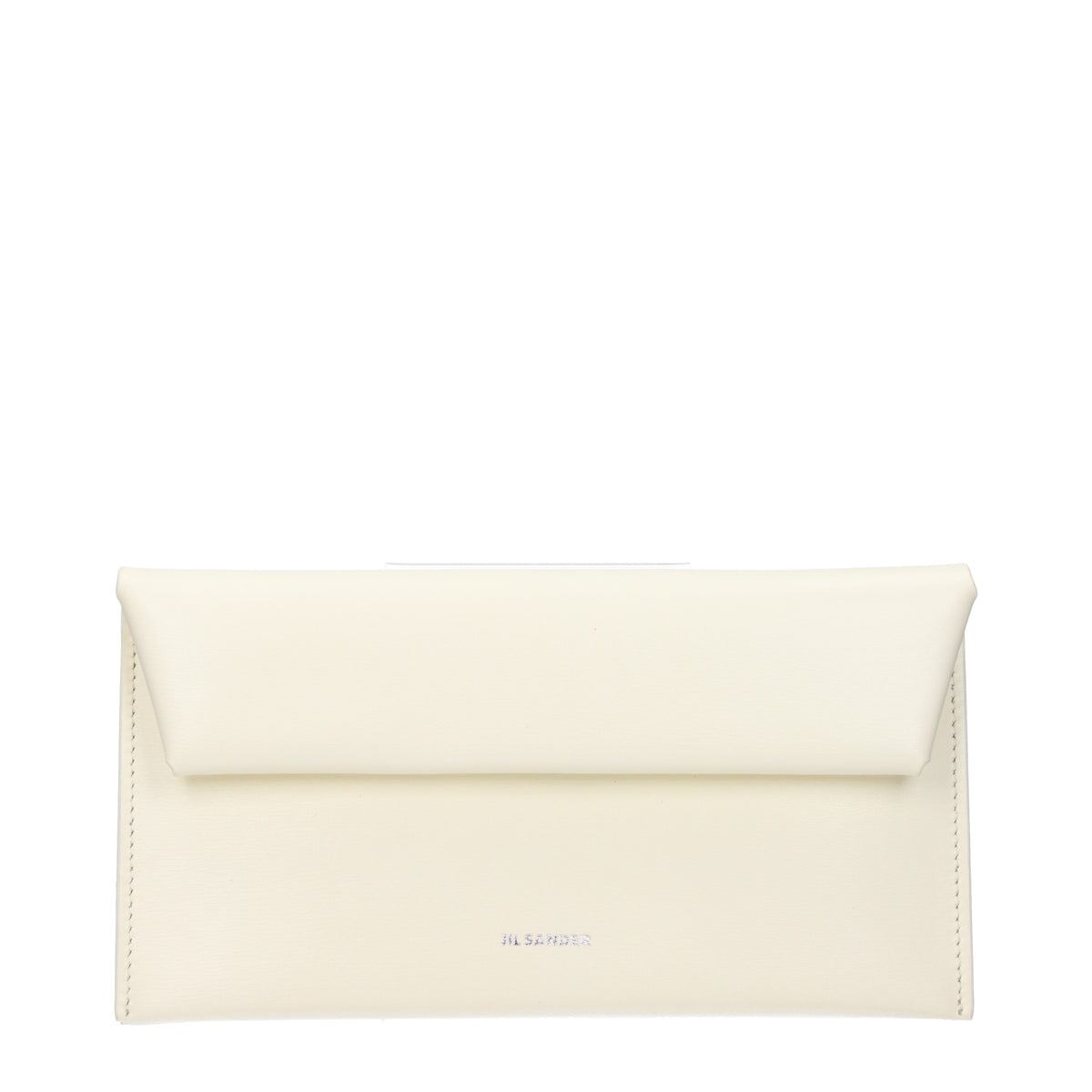 【新品】JIL SANDER ジルサンダー レディース 財布 レザー ベージュ VL0029P7334106