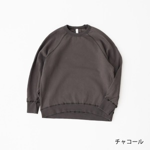 プリット prit 30/10裏毛起毛 ラグランスリーブプルオーバー(P90645)全4色