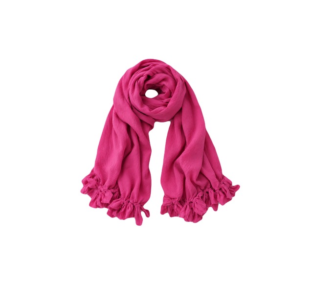 LOCALLY / ribbon stole ［PINK］