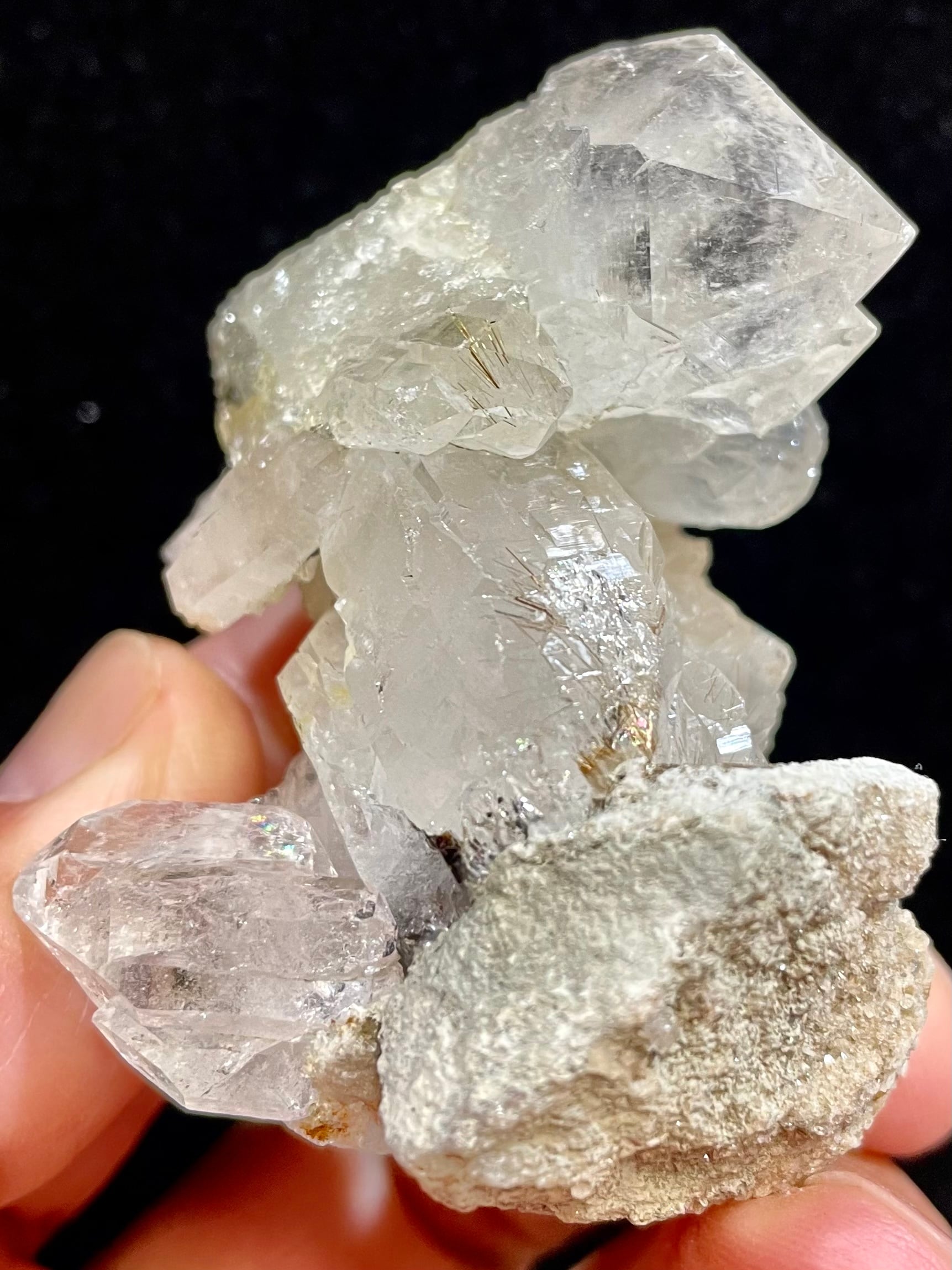 ヒマラヤ水晶　パキスタン　　超クリアー　セルフヒールド　ＤＴ　虹あり ヒマラヤ水晶 パキスタン 超クリアー セルフヒールド DT 虹あり