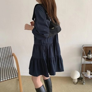 ブラウスティアードチュニック　AJ33167-6081