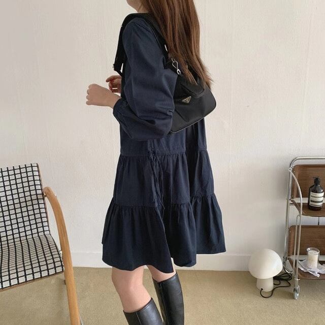 ブラウスティアードチュニック　AJ33167-6081