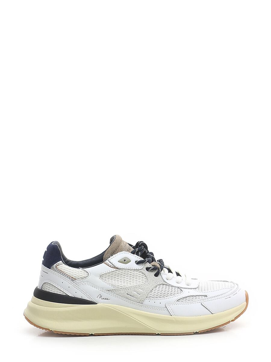 D.A.T.E. スニーカー メンズ White/blue MS-HF-WL