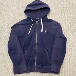 RALPH LAUREN F/Z PARKA NAVY FADE