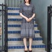 RETRO VINTAGE Gepone MODE PATTERNED DESIGN ONE PIECE/レトロ古着モード柄デザインワンピース