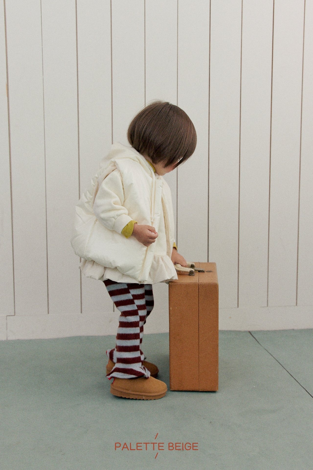 the beige［取寄］balloon hood onepiece 26winter