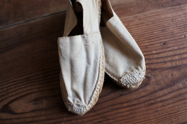 Pays Basque Vintage Espadrilles 〜Blanc〜