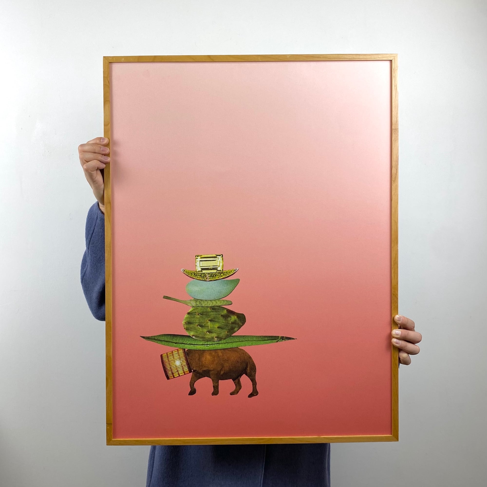POSTER] 上野王香オリジナルポスター第三弾 / Lantern Slide シリーズ