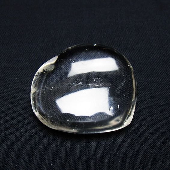 水晶 ハート置物 一点物 145-1620