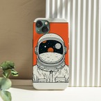 受注生産 iPhoneケース 宇宙飛行士のレトロポスター｜スペースエイジ RFSP017A