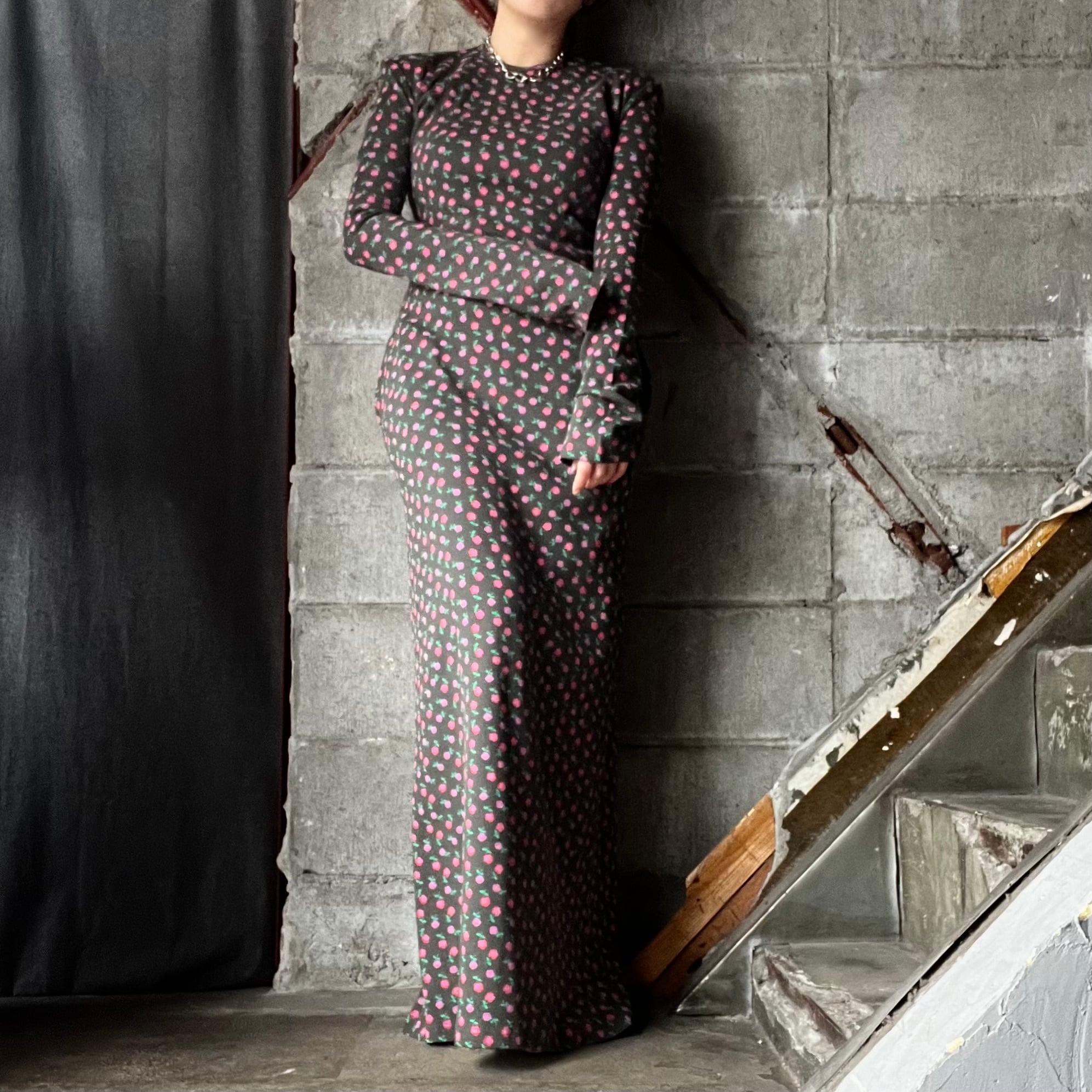 ワンピース HOLIDAY SUPER RIB PADDED SHOULDER DRESS 0b89ec51f4f85c6c764b51100621d0