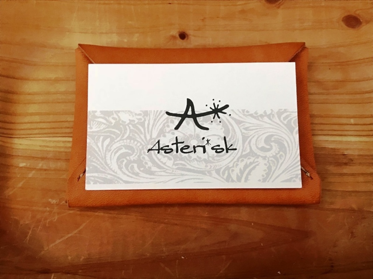 封筒型の名刺入れ