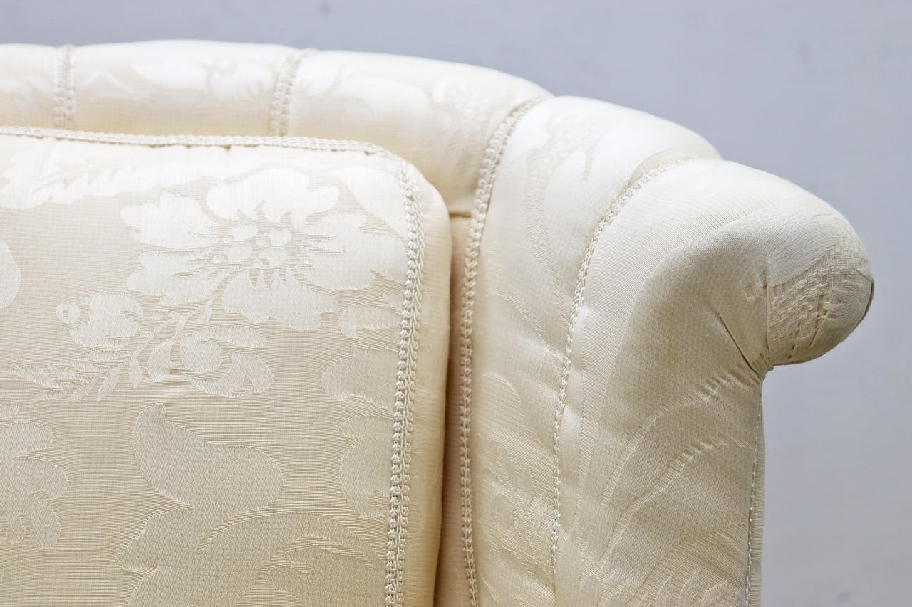 在庫2脚 ヴィンテージ クラシカル ラウンジチェア 1Pソファ アーム