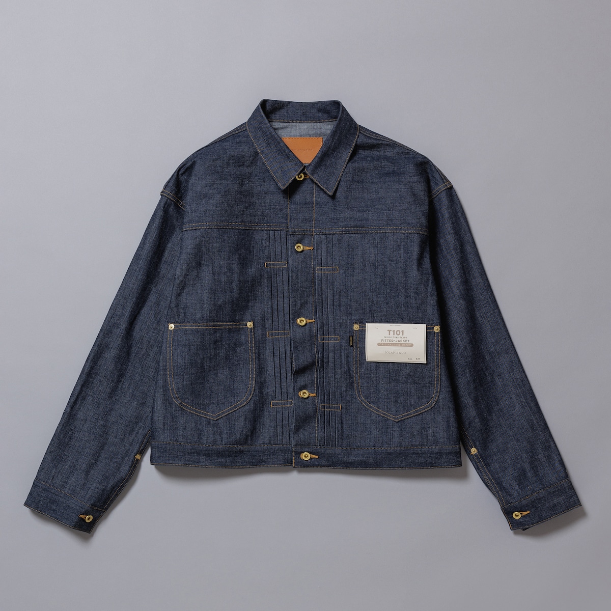 [SOLARIS&CO.]10oz Denim Jacket 