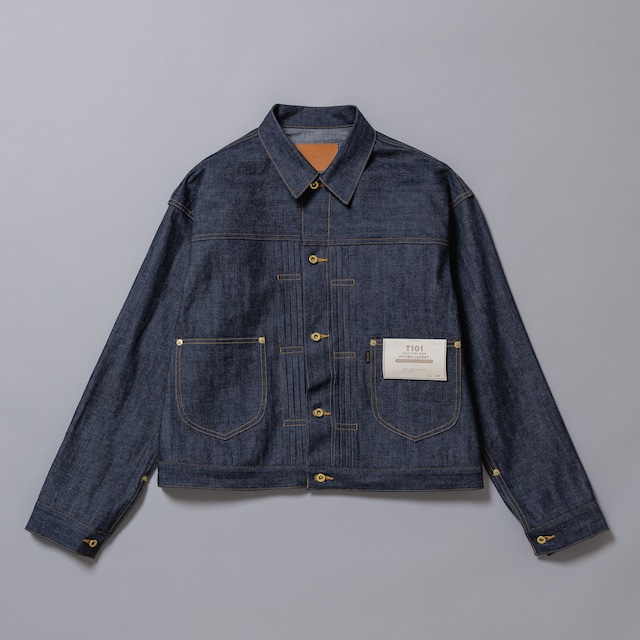 [SOLARIS&CO.]10oz Denim Jacket "T101"