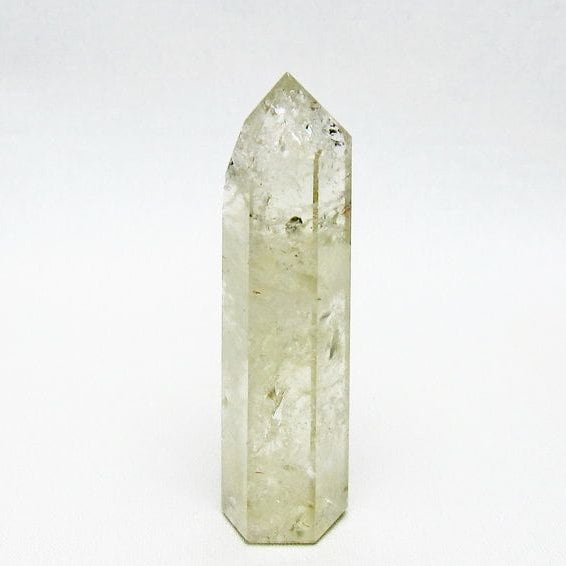 シトリンクォーツ 六角柱 シトリン ポイント 置物 一点物 142-10208