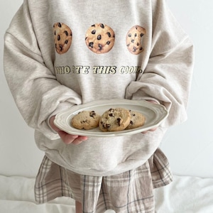 〈80-120size〉クッキープリントトレーナー