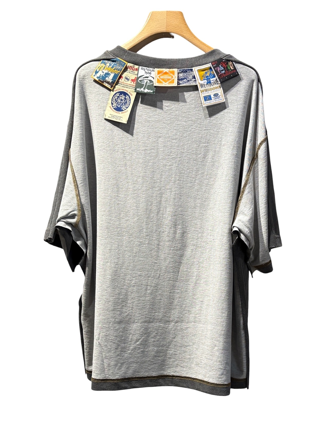 【26AW】WE11DONE ウェルダン / Tシャツ /  INSIDE-OUT T-SHIRT - 2