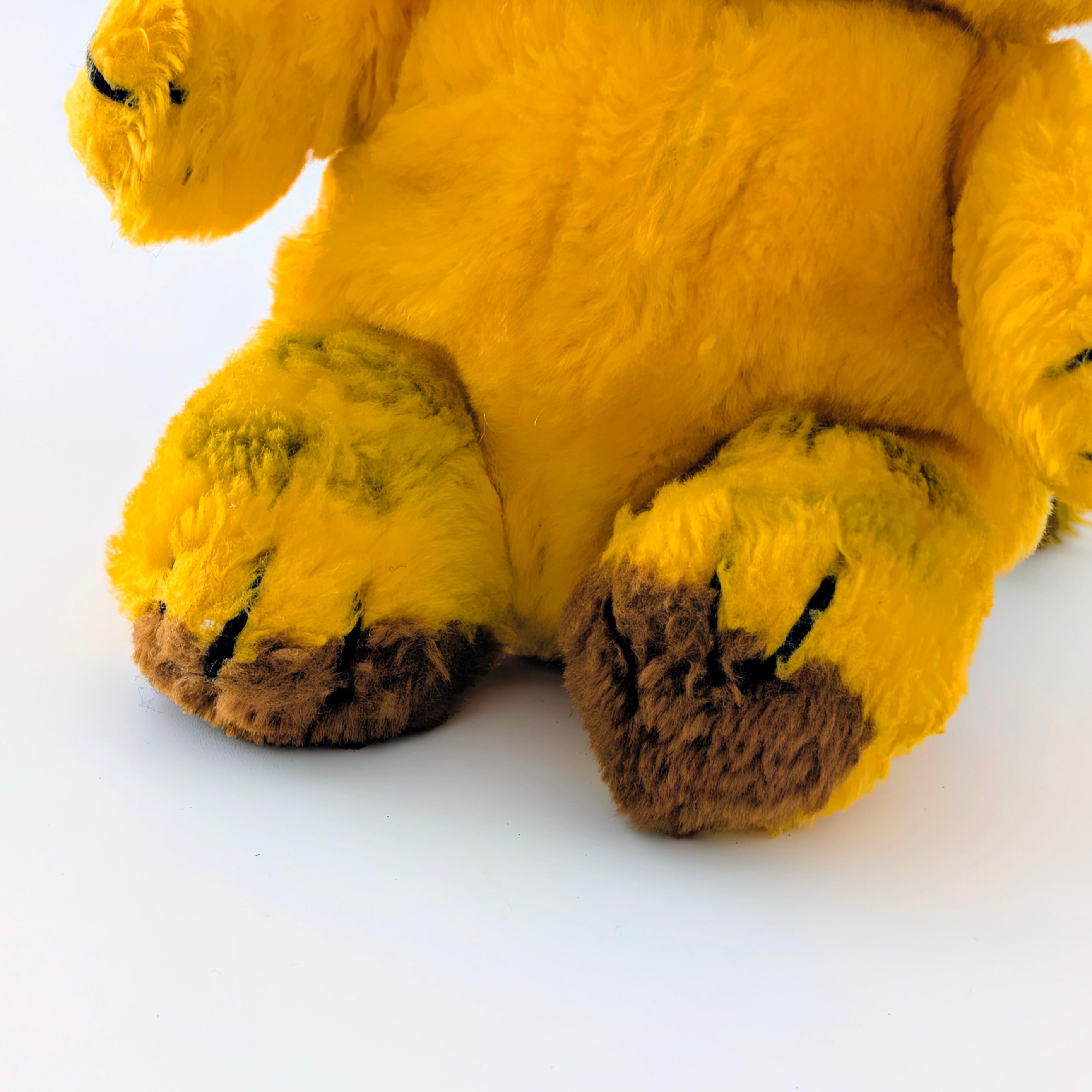 ☆ VINTAGE 1980年代初期 ☆【 Garfield ( ガーフィールド ) 】『 ガーフィールド サンバイザー 超絶愛くるしいフェイス(笑)』ぬいぐるみ / プラッシュ / plush / 1980年代年製 〚アメリカン雑貨 アメトイ〛