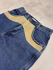 MADE IN MEXICO remake denim skirt-4482-1