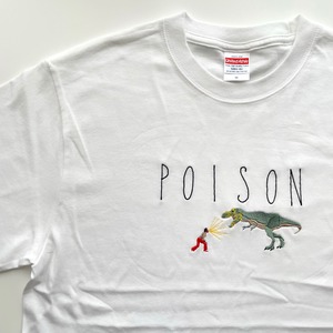 ◆S様オーダー品◆刺繍Tシャツ【poison】T-233