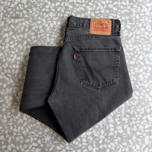 Levi’s / 505 エジプト製 black denim size 33×30
