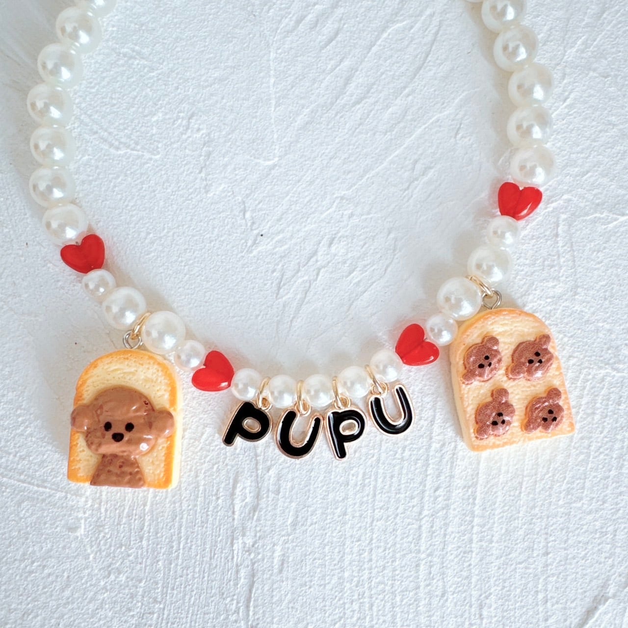 ワンチャンお名前ネックレス