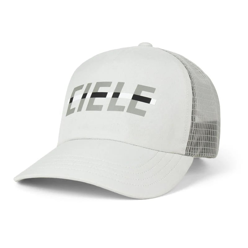 Ciele Athletics(シエル アスレチックス)TRLCap SC - Comp - Capital Cross - Light Grey ランニングキャップ