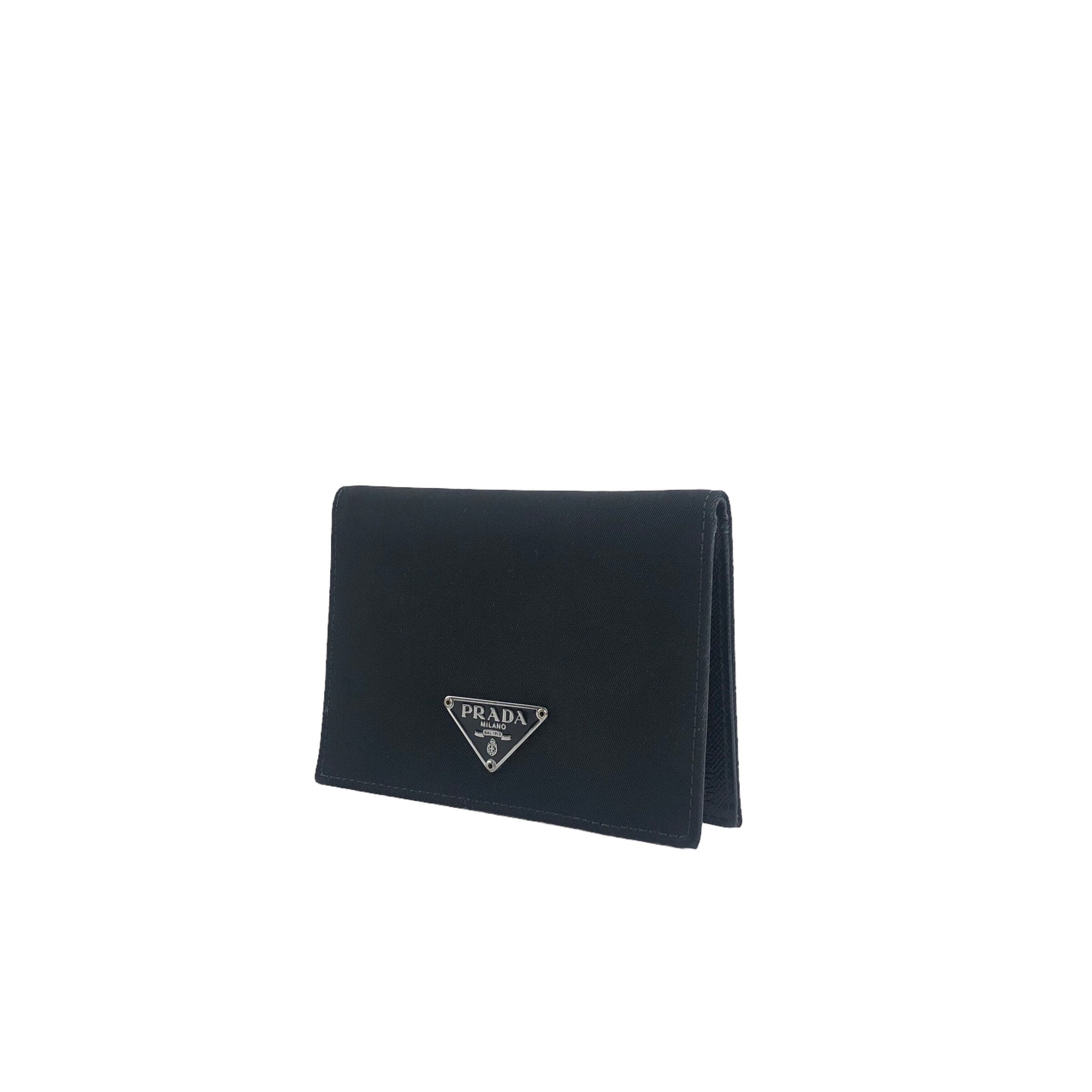 PRADA プラダ トライアングルロゴ ナイロン カードケース