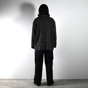 INTERIM(インテリム)TEXTURED DONEGAL BOUCLÉ DEADSTOCK HYPER BIG FLY FRONT SHIIRTS JACKET