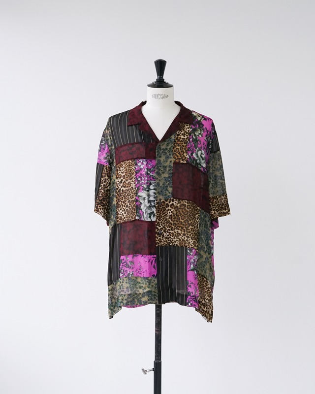 〈DRIES VAN NOTEN 〉Patchwork Shirt