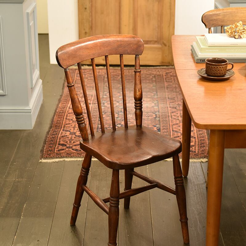 Spindle back Kitchen Chair / キッチンチェア / 2203W-002 | BANSE
