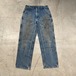 Carhartt used double knee denim pants SIZE:W34×L32