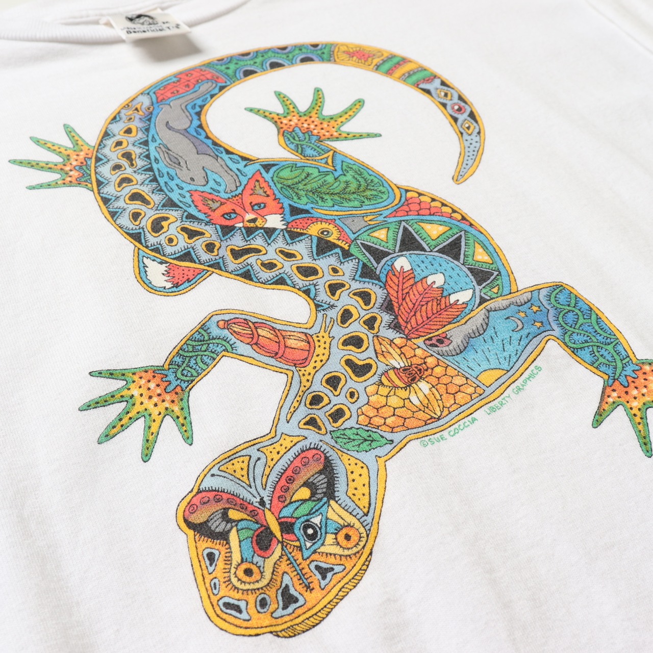 Beneficial Tシャツ リザード M ベネフィシャル パタゴニア トカゲ