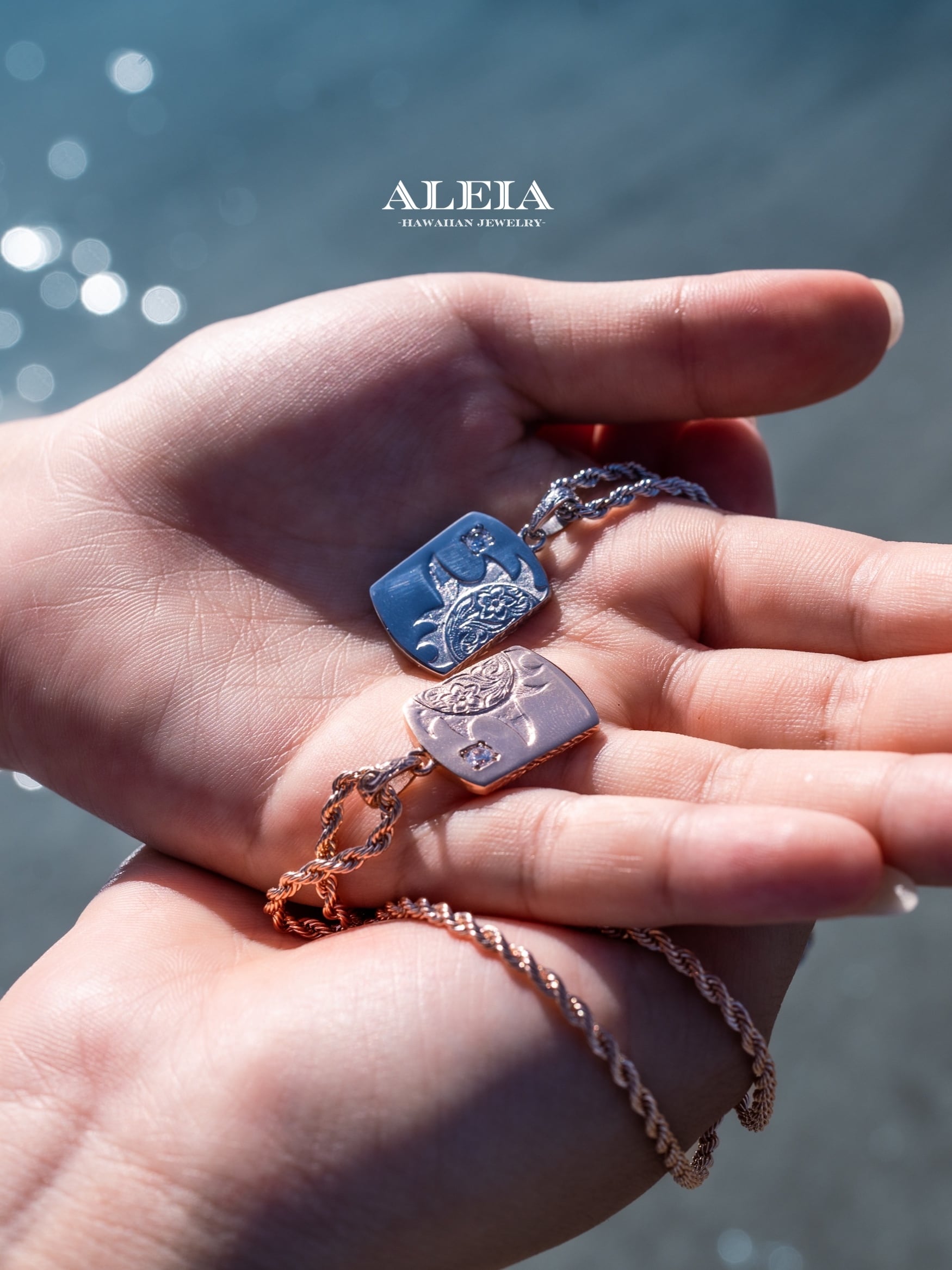 LaLa Pilina Necklace[316L]ハワイアンジュエリー | ALEIA【Hawaiian