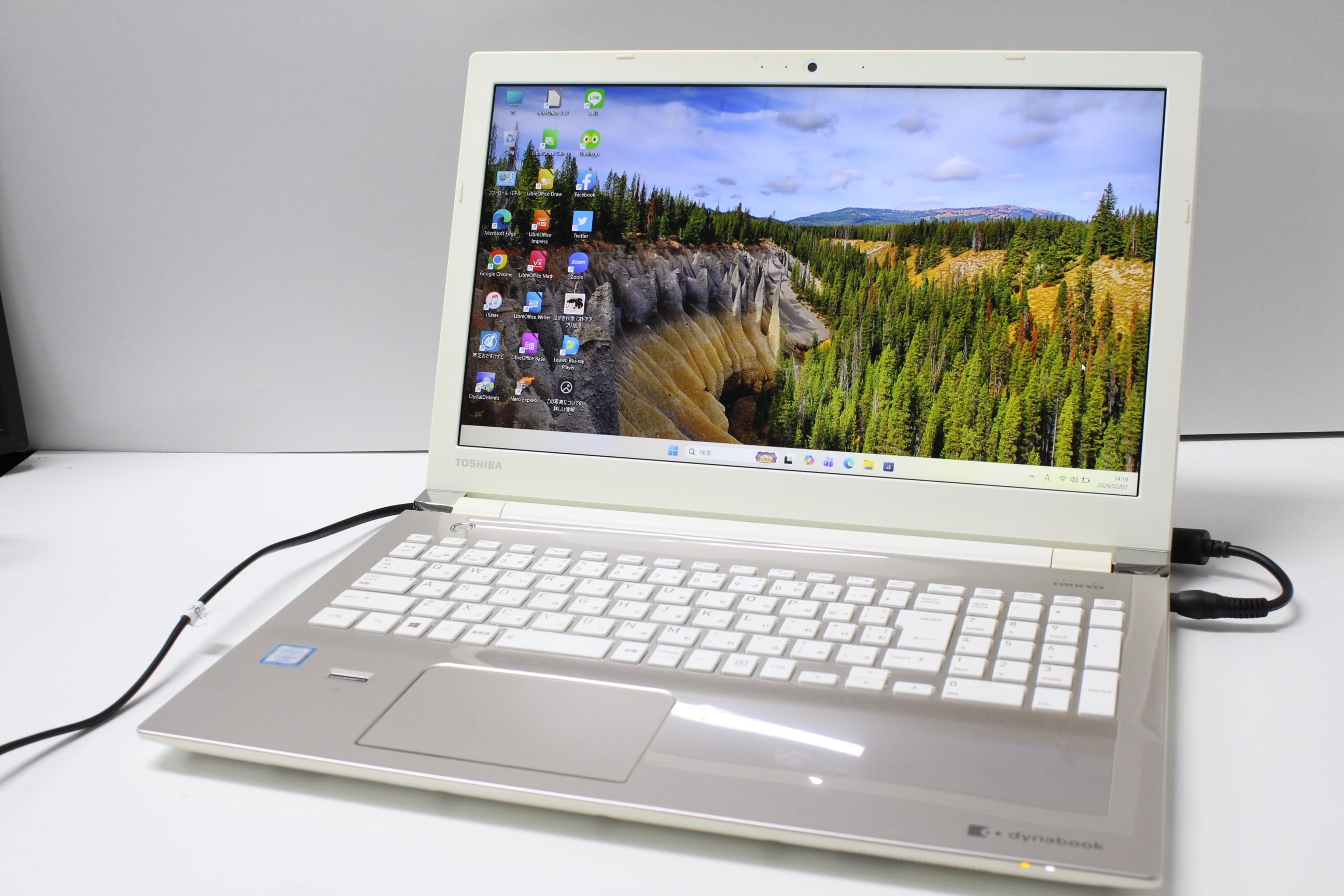 【中古ノートPC】東芝〈dynabook BX/67VG〉Intel Pentium/SSD250GB/メモリ8GB ④ 中古ノートPC】東芝〈dynabook BX/67VG〉Intel Pentium/SSD250GB