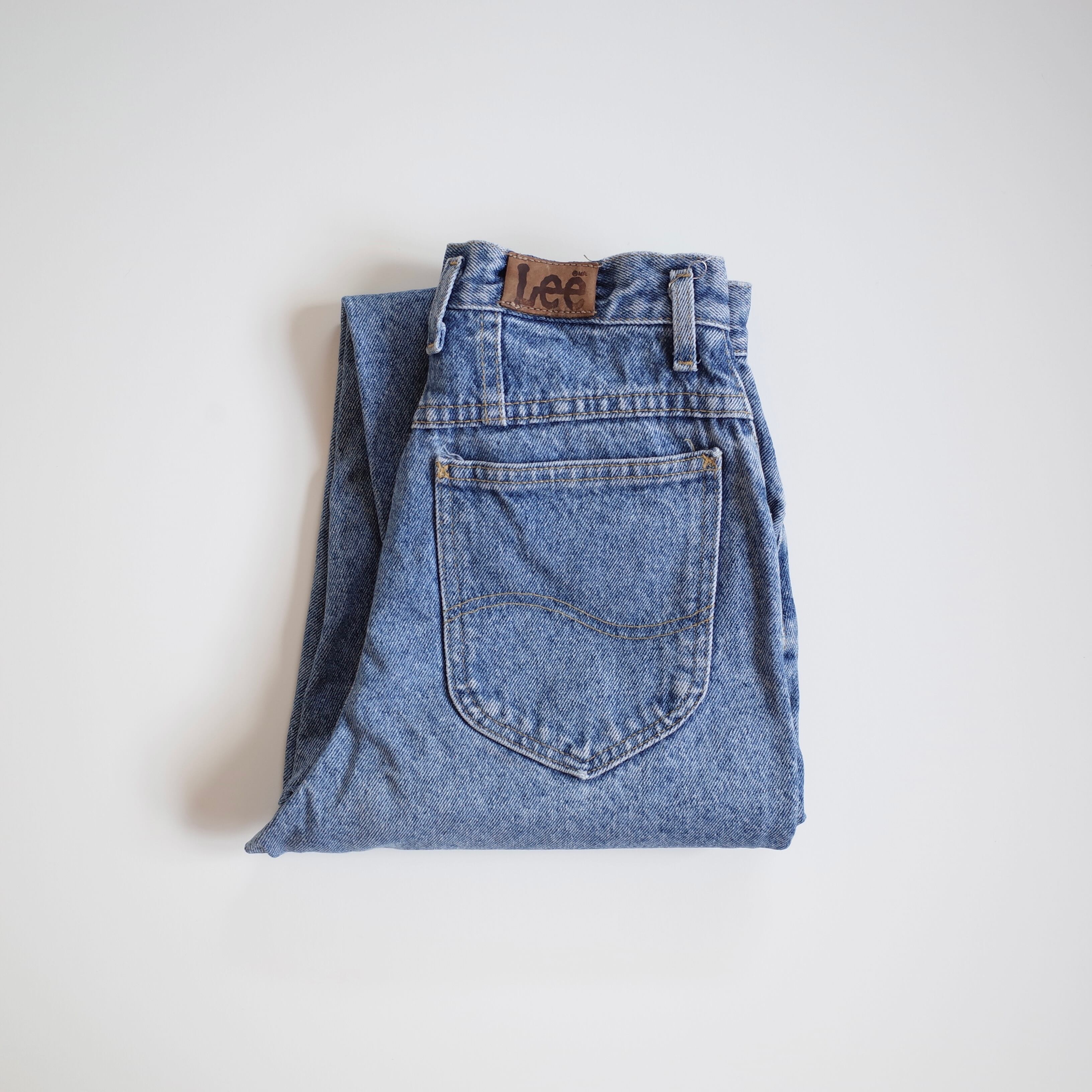 90s USA Lee tapered denim pants W25