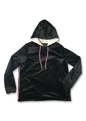 Velor Hoodie（ブラック）● pa2_bk