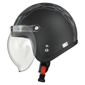 【公式】MOUSSE　ジェットヘルメット　マットトライバル