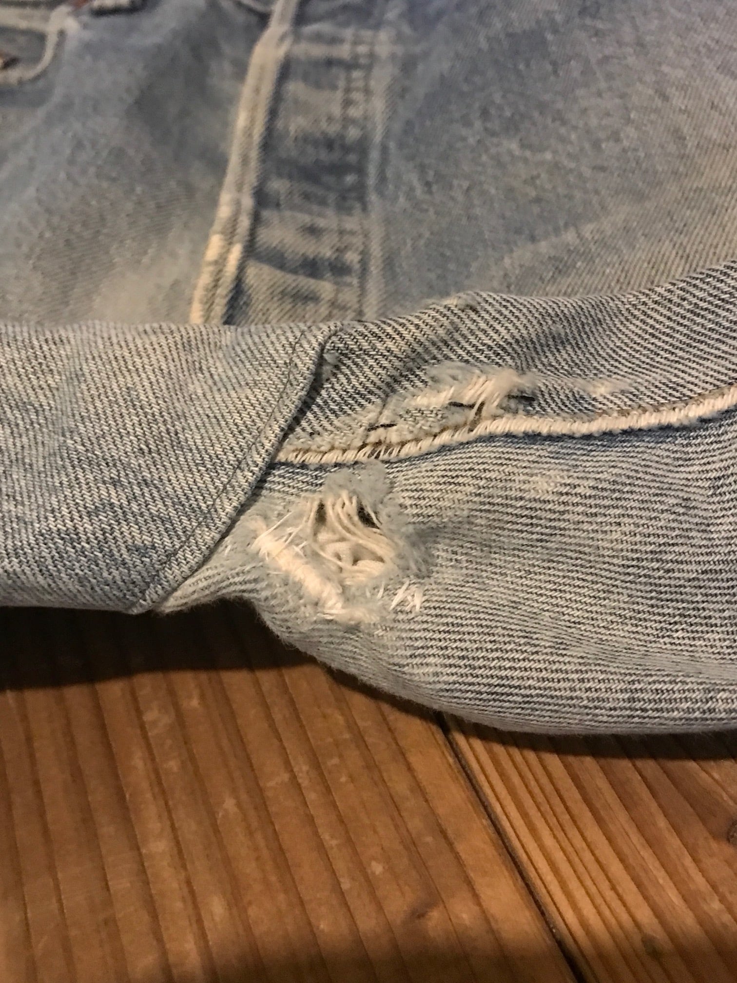 70's Levi's 501 66後期　2ボタン　リペア跡多数
