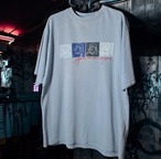 PLATINUM FUBU ロゴTシャツ　水色　L ストリート　B系Tシャツ