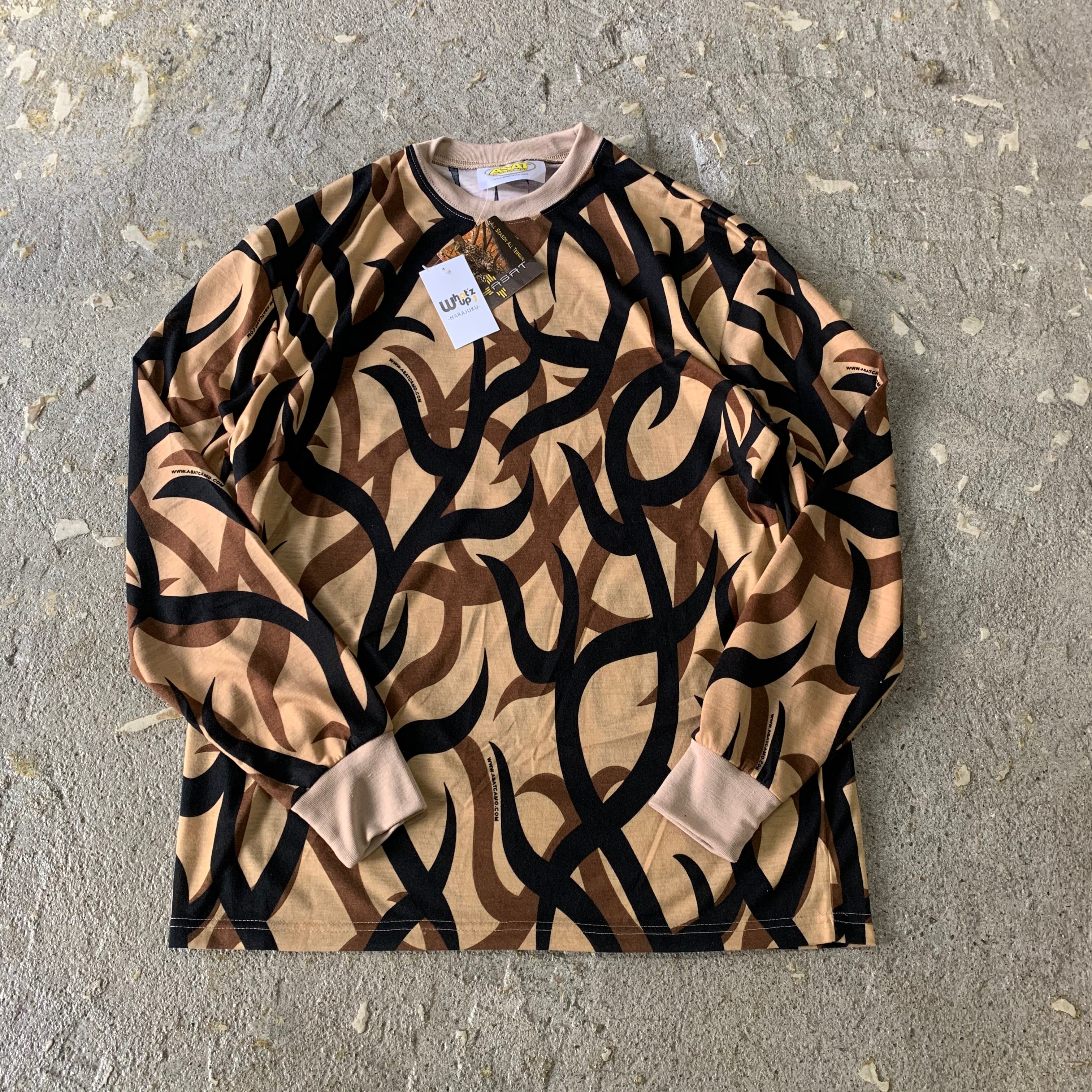 dead stock!!ASAT tribal camouflage L/s T-shirt | What 