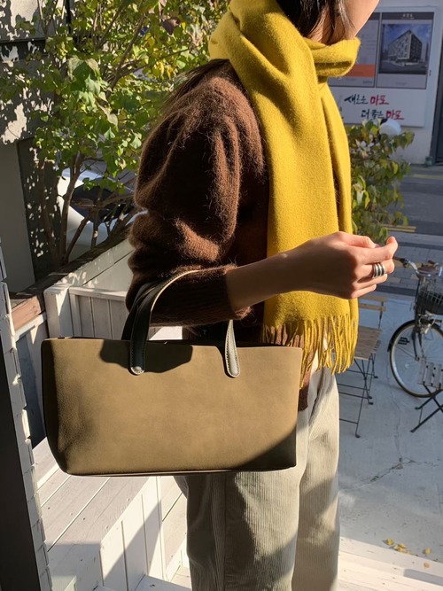 (予約) signature / Takeul wool muffler 5color